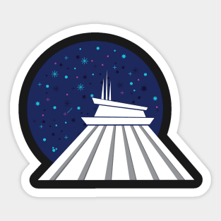 Space Mountain Sticker